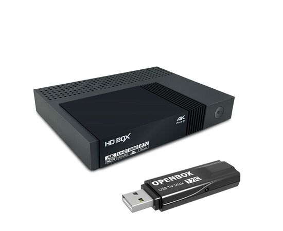 Комбинированный ресивер HD BOX 4K Prime CI Combo T2/S2 z200390 z200403