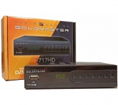 Комбинированный тюнер GOLDMASTER T-717HD (DVB-T2/DVB-C/IPTV/YouTube)