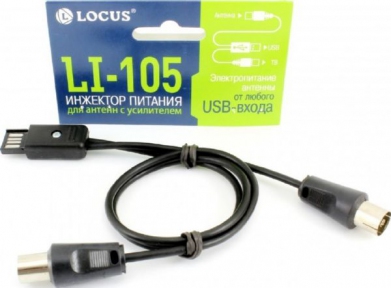 Инжектор питания Locus 5V LI-105 с USB