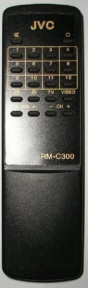 Пульт RM-C300 CH box as оригинальный для телевизора JVC