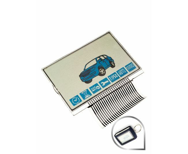 Дисплей LCD на шлейфе для брелка Starline D94