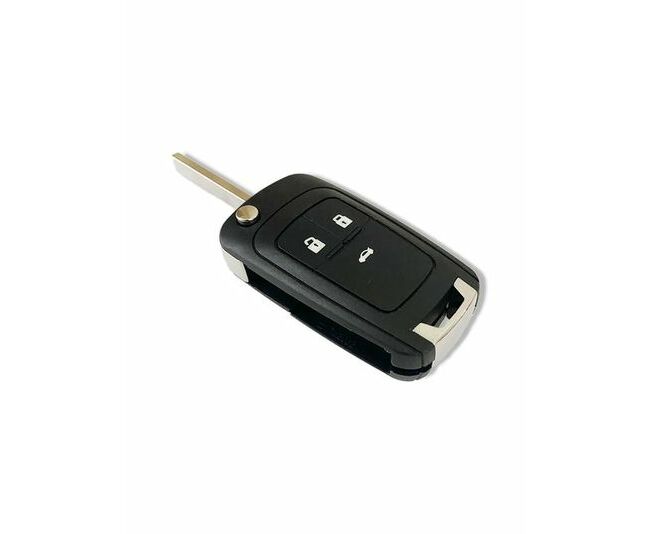 Корпус на штатный ключ (B6130) CHEVROLET выкидной 3 кнопки