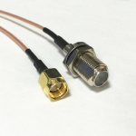 Адаптер для модема (пигтейл) SMA (male) - F (female) кабель RG316
