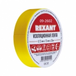 Изолента Rexant 15/20 жёлтая 09-2602