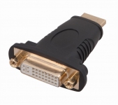 Переходник штекер HDMI - гнездо DVI-D Gold Rexant 17-6807