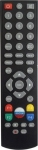 Пульт 8306 с кнопкой для  спутниковых ресиверов DRE