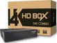Ресивер HD Box S4K Combo S2/T2